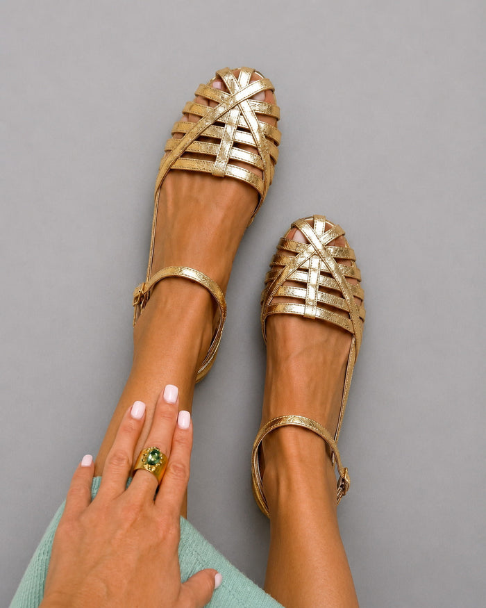 WREN | Sandali Chiusi con Design a Cassa