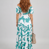 Coralie | Abito maxy senza spalline con cut-out