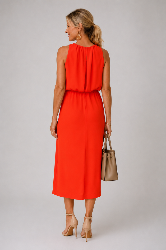 Nicole | Abito estivo elegante con spacco