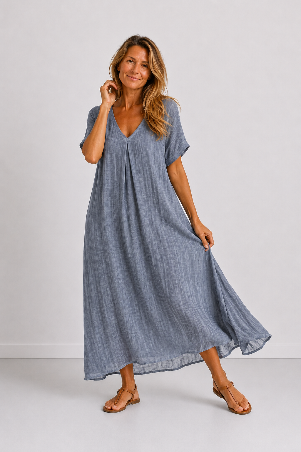 Violetta | Abito Maxy Viola