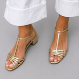 VIVIAN | Sandali con Tacco Metallico
