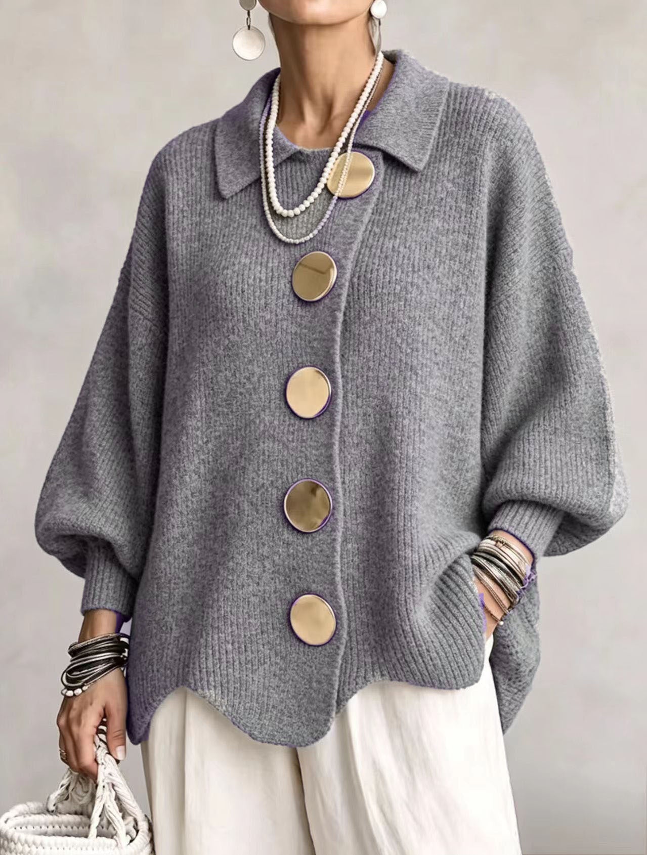 VERÓNICA | CARDIGAN OVERSIZE CHE VALORIZZA OGNI LOOK