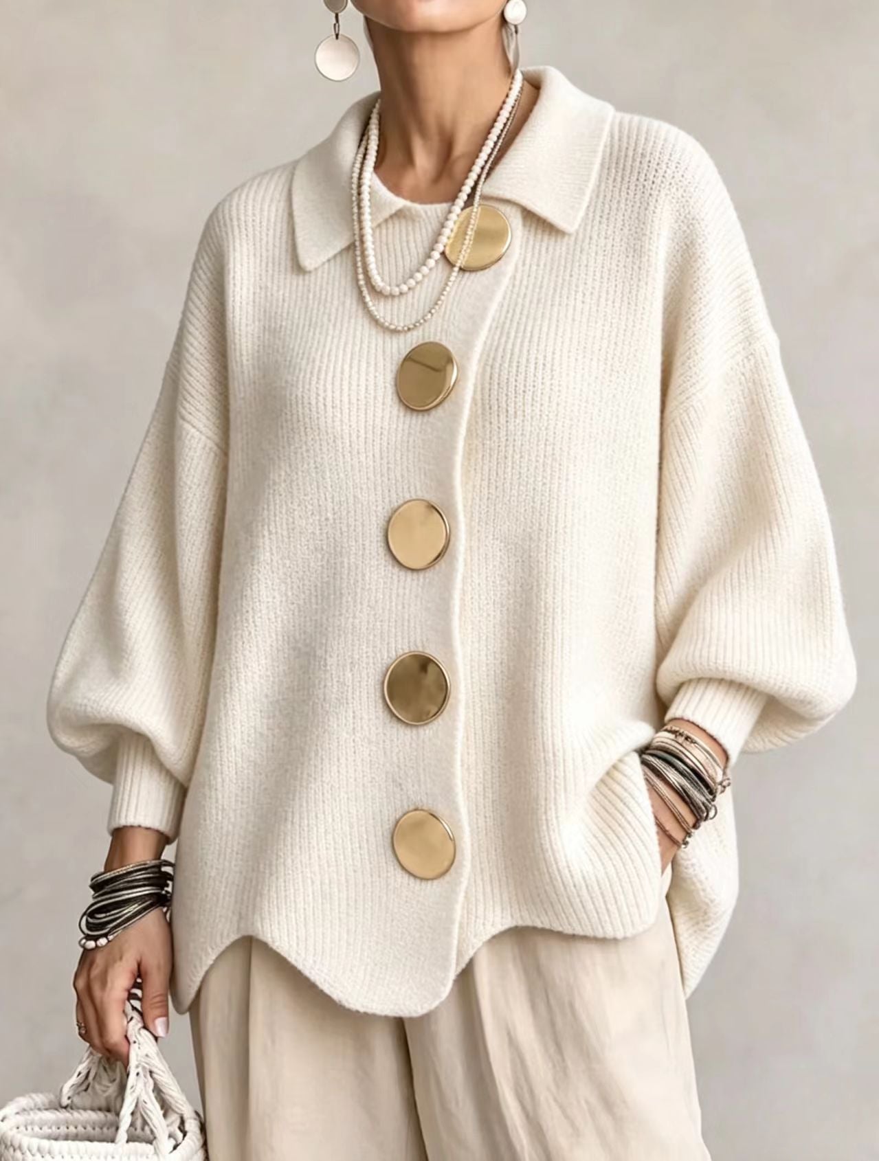 VERÓNICA | CARDIGAN OVERSIZE CHE VALORIZZA OGNI LOOK