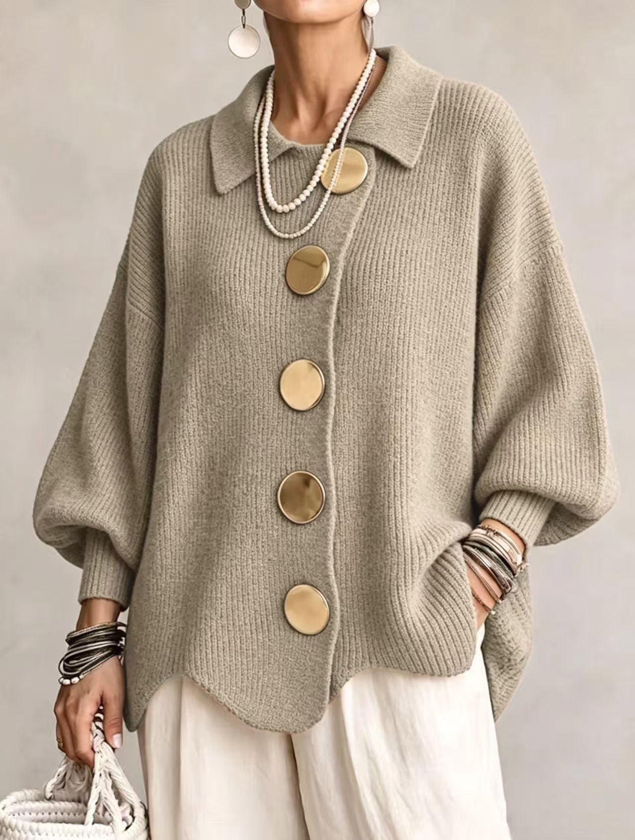 VERÓNICA | CARDIGAN OVERSIZE CHE VALORIZZA OGNI LOOK