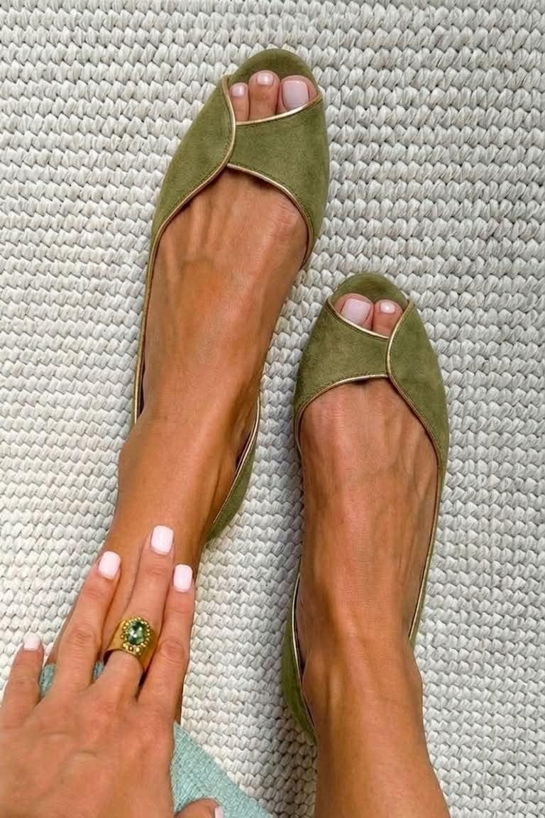 EVELYN | Ballerine D'Orsay Open Toe