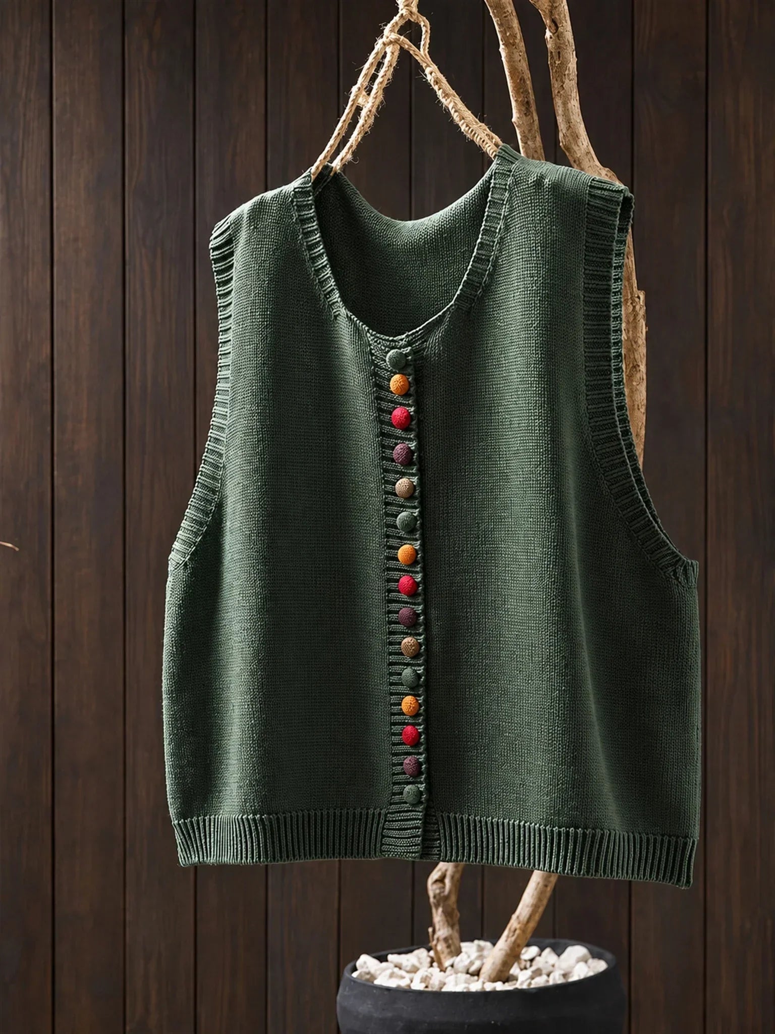 Shirley | Gilet in Maglia dall'Eleganza Quotidiana