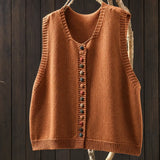Shirley | Gilet in Maglia dall'Eleganza Quotidiana