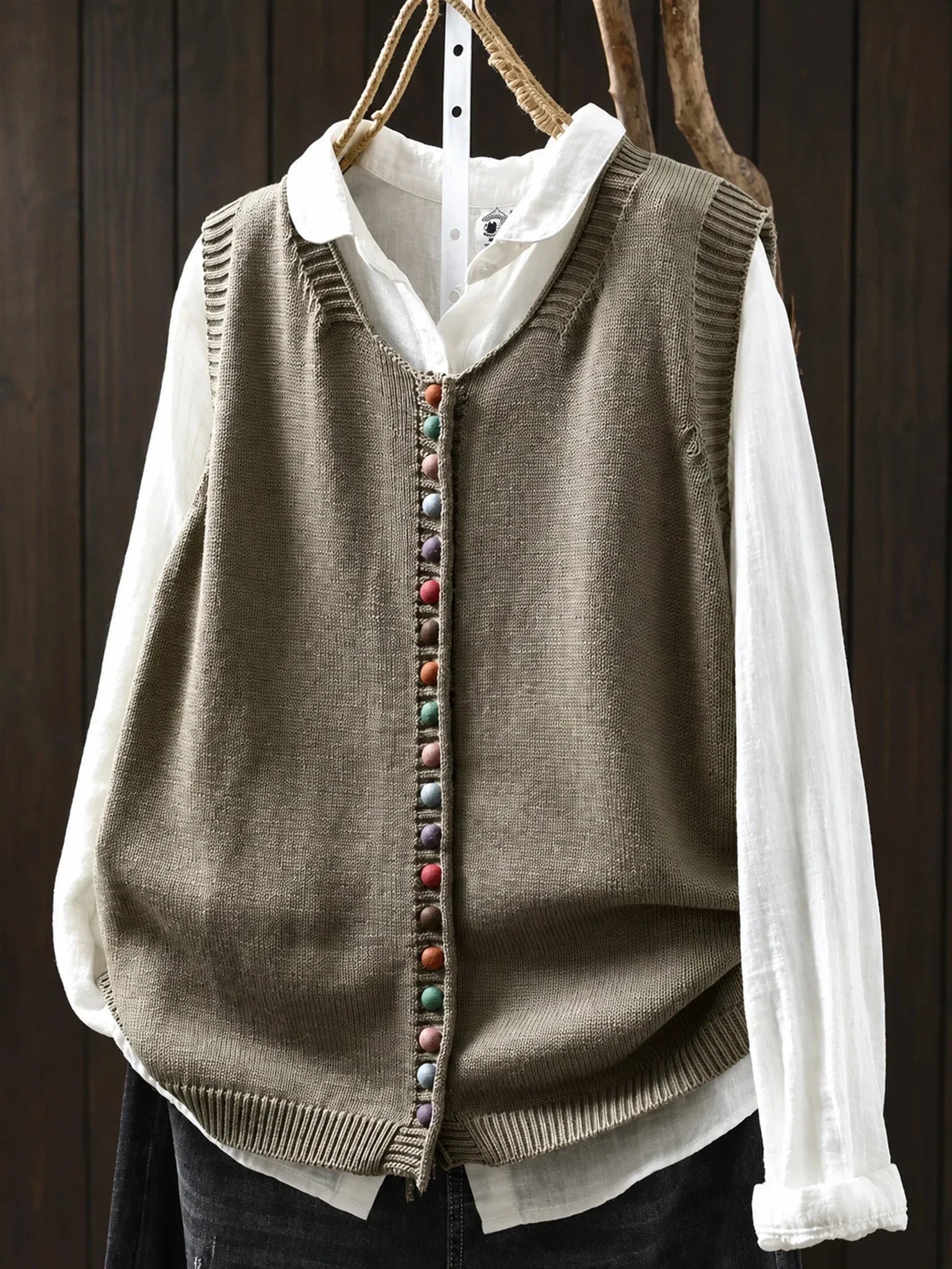 Shirley | Gilet in Maglia dall'Eleganza Quotidiana