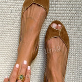 EVELYN | Ballerine D'Orsay Open Toe